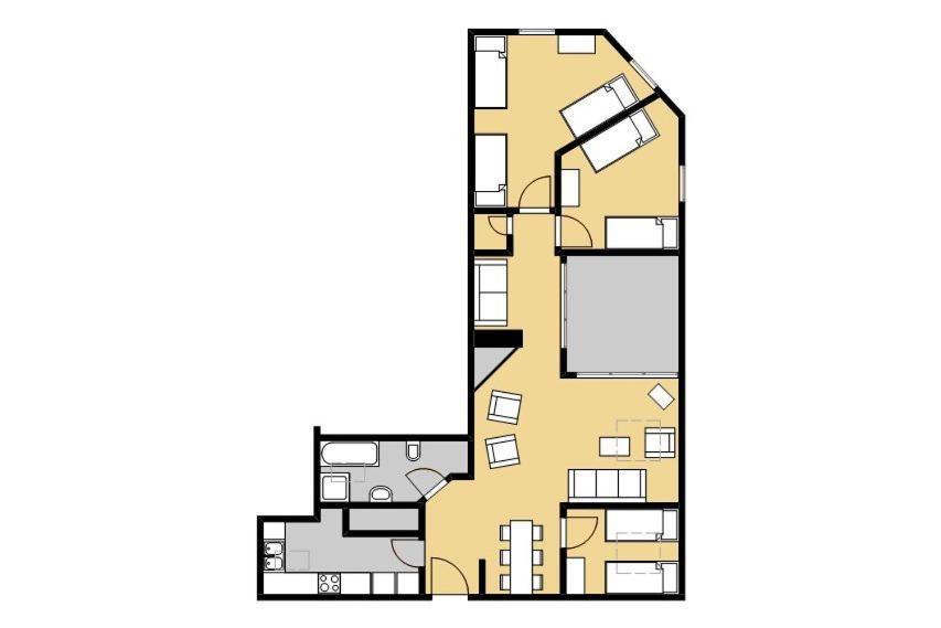 M M Central Apartments Gruppen, Handwerker Und Monteure Budget Berlim Exterior foto